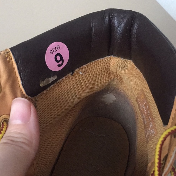 TIMBERLAND Cognac Lace Up Boots - Picture 8 of 14